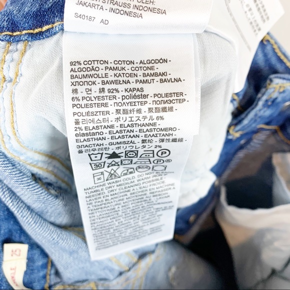 Levi’s 721 High Rise Skinny Ankle Jeans - Picture 8 of 8